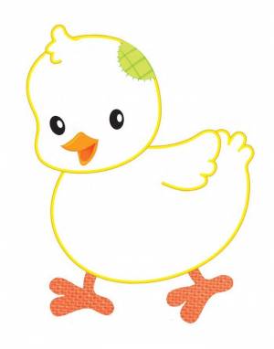 Цыпленок картинка для детей в школу и в детский садик