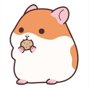 Хомяк рисунок карандашом для детей