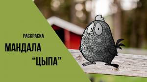 Раскраска Мандала