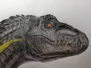 Индораптор рисунок