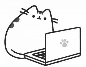 Раскраски Котенок лайк