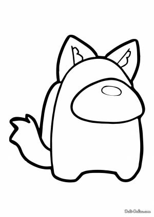 Котенок лайк раскраска