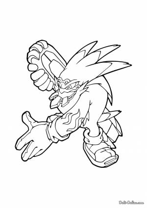 Раскраска Альбатрос Шторм