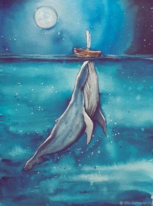 Киты в красном море