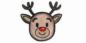 Как нарисовать оленя