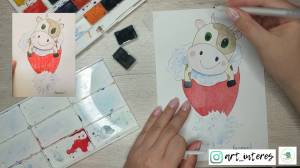 Как нарисовать МОРСКОГО КОТИКА