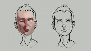 Как рисовать уши