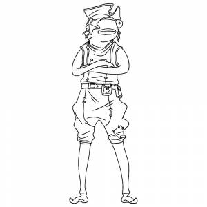 Раскраска Фортнайт Карась