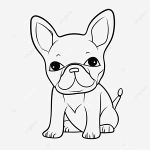 рисунок Французский бульдог раскраски красивый французский наброски эскиз вектор PNG , рисунок собаки, рисунок крыла, рисунок бульдога PNG картинки и пнг рисунок для й загрузки