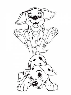 Картинка 101 Далматинец  онлайн