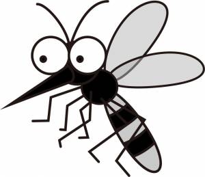 Комар рисунок