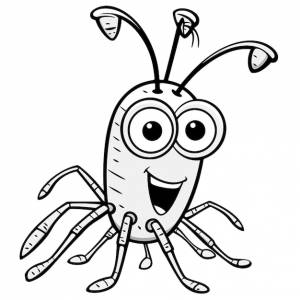 Раскраска насекомые