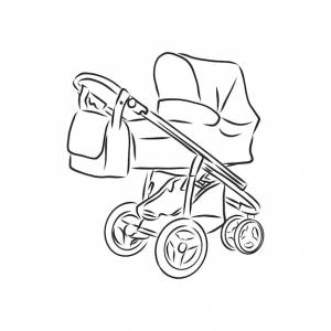 Handdrawn векторные иллюстрации портрет стиля эскиза пума