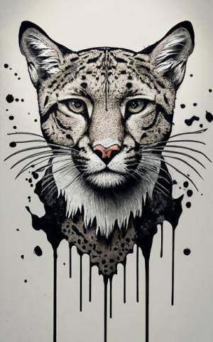 Рисунок пумы