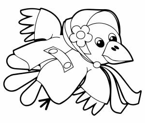 Ворона из сказки