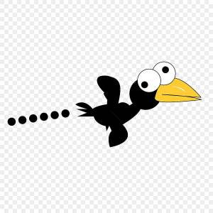 мультфильм ворона PNG , мультяшный клипарт, мультфильм ворона PNG , ворон детства PNG картинки и пнг рисунок для й загрузки