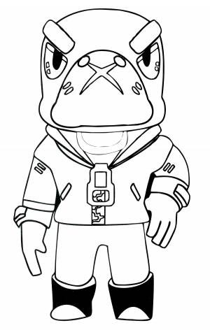 Раскраска Ворон