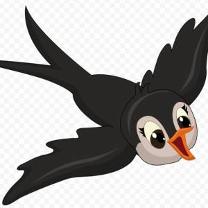 Ласточка рисунок детский