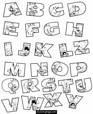 Раскраски Раскраска Буквы английского алфавита с рисунками Английский алфавит Английский