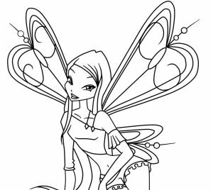 Раскраски винкс, Раскраска Винкс Клуб Винкс Winx club