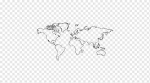 пунктирная Карта мира png