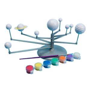 Модель солнечной системы, детская наука и техника, обучение, Солнечная система, планета, обучающая сборка, раскраски, игрушки для рукоделия