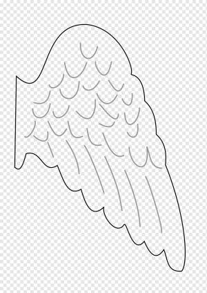 Рисунок крыла ангела, ребенок ангел, разное, шаблон, угол png