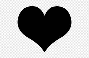 Трафарет Форма сердца, сердце, любовь, сердце, логотип png