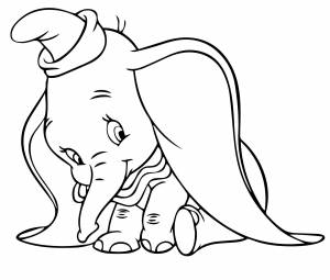 Милый слоник Дамбо