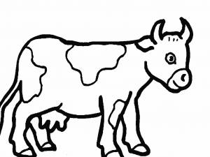 Pаскраска корова 13187