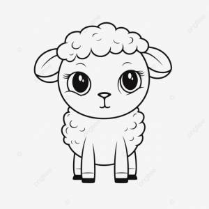 милые овечки раскраски наброски эскиз рисунок вектор PNG , мультфильм рисунок овцы, мультфильм овца наброски, эскиз мультфильма овец PNG картинки и пнг рисунок для й загрузки