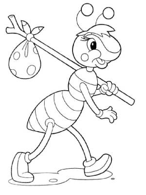 Раскраски Муравей