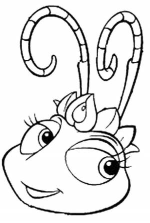 Раскраски Раскраска Муравей Насекомые на праздники