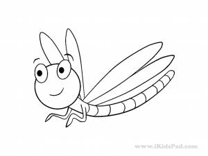 Pаскраска стрекоза 9978