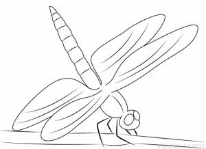 Рисунки Стрекоза и муравей карандашом