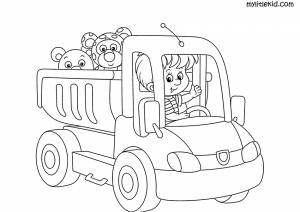 Раскраски для детей 5-6 лет