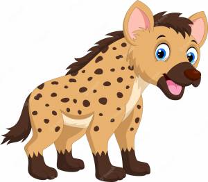 Гиена рисунок