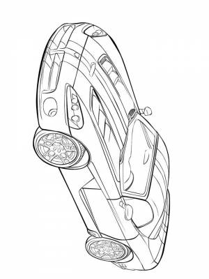 Раскраски Крутые машины   в формате
