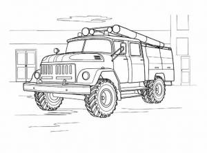 Раскраски машины распечатывайте