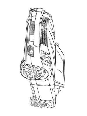 Раскраски Крутые машины