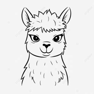 рисунок очень милый набросок рисунка ламы вектор PNG , рисунок крыла, рисунок ламы, альпака рисунок PNG картинки и пнг рисунок для й загрузки