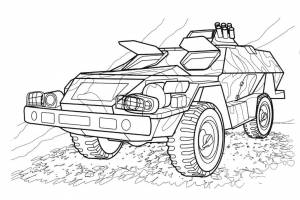 Раскраски Военная техника