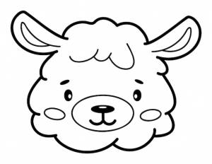 Книжка-раскраска  страница для детей