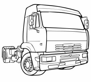 Машина Камаз