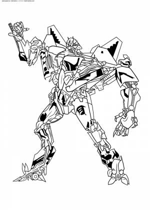 Раскраска Десептикон Старскрим