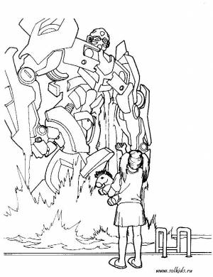 Раскраски Трансформеры 2 и 3  роботы прайм для мальчиков  онлайн   раскраски мультики трансформеров для детей