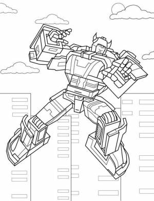 Раскраски трансформеры