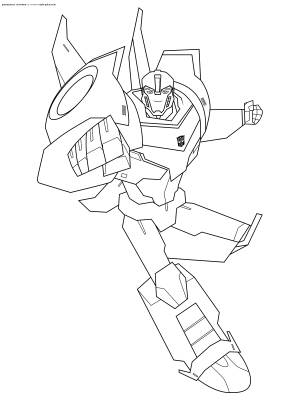 Раскраска Бамблби