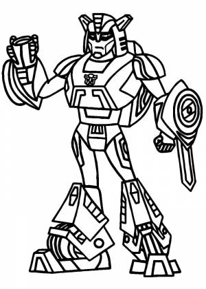 Раскраски Бамблби