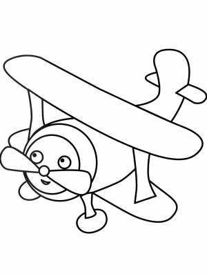 Раскраски Самолеты   в формате